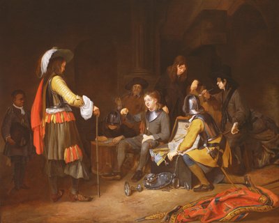 The Division of the Spoils by Moses Ter Borch